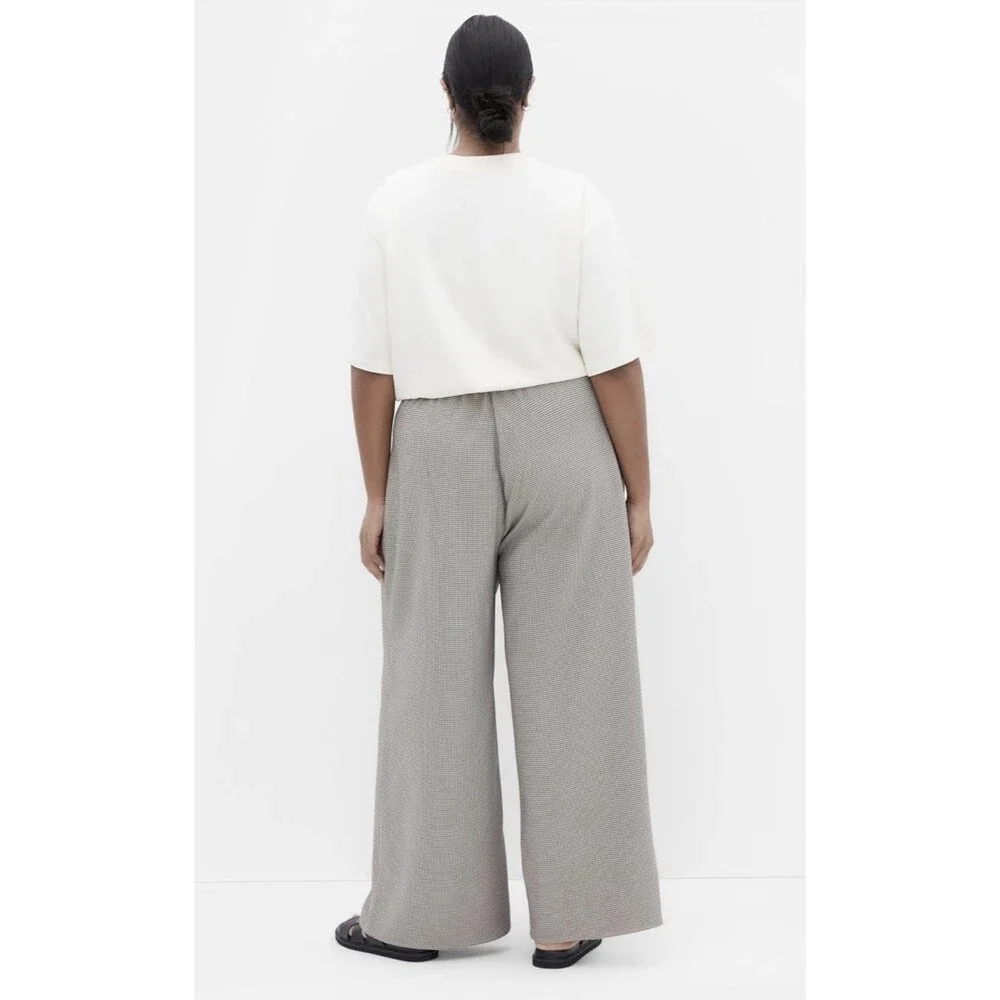 City Chic Women's Plus Size Pants - Hailey Check - Size 18